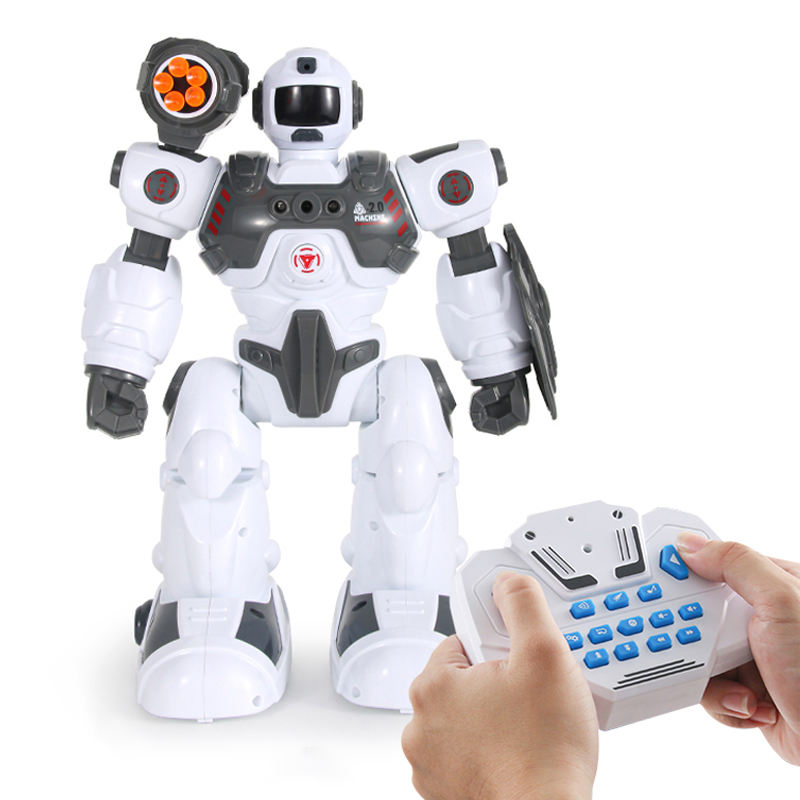 Remote & Gesture Control Spray & Bullet Shooting Robot