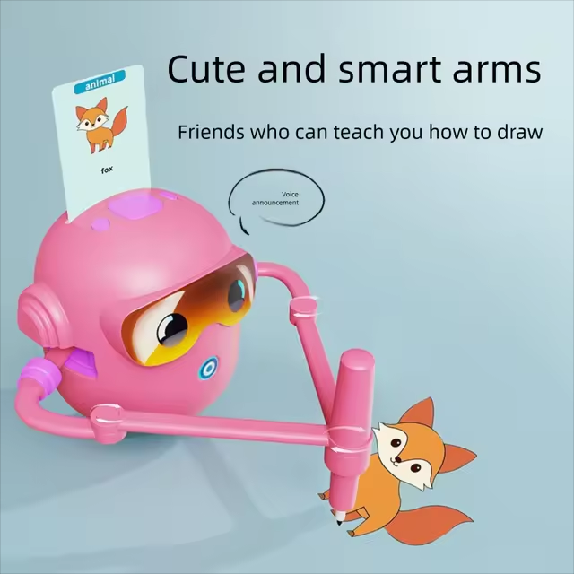 Kids Intelligent Drawing Robot Toy