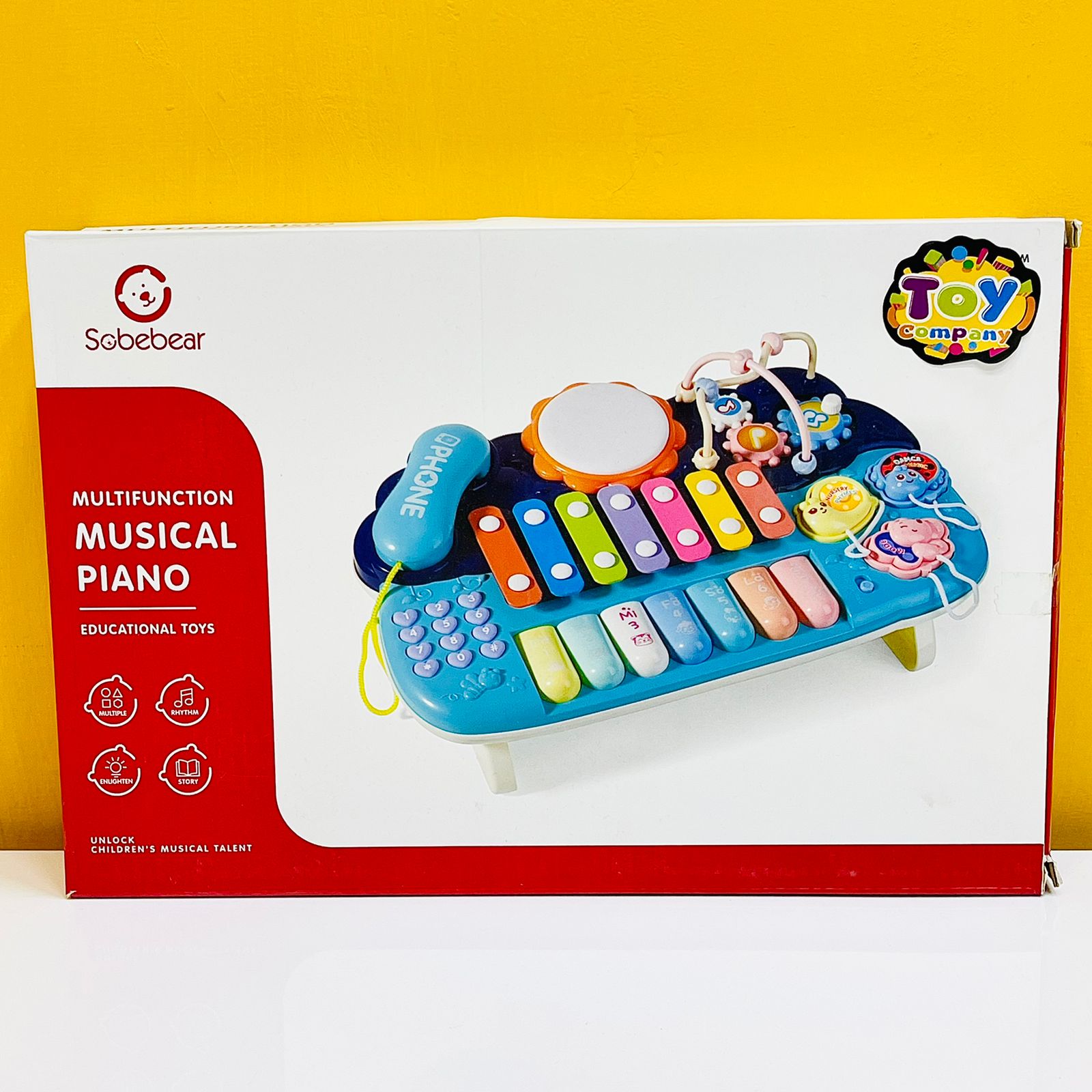 Sobebear Multi-functional Musical Piano & Xylophone