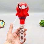 Spiderman Hand Press Fan & Bubble Stick - 1Pc