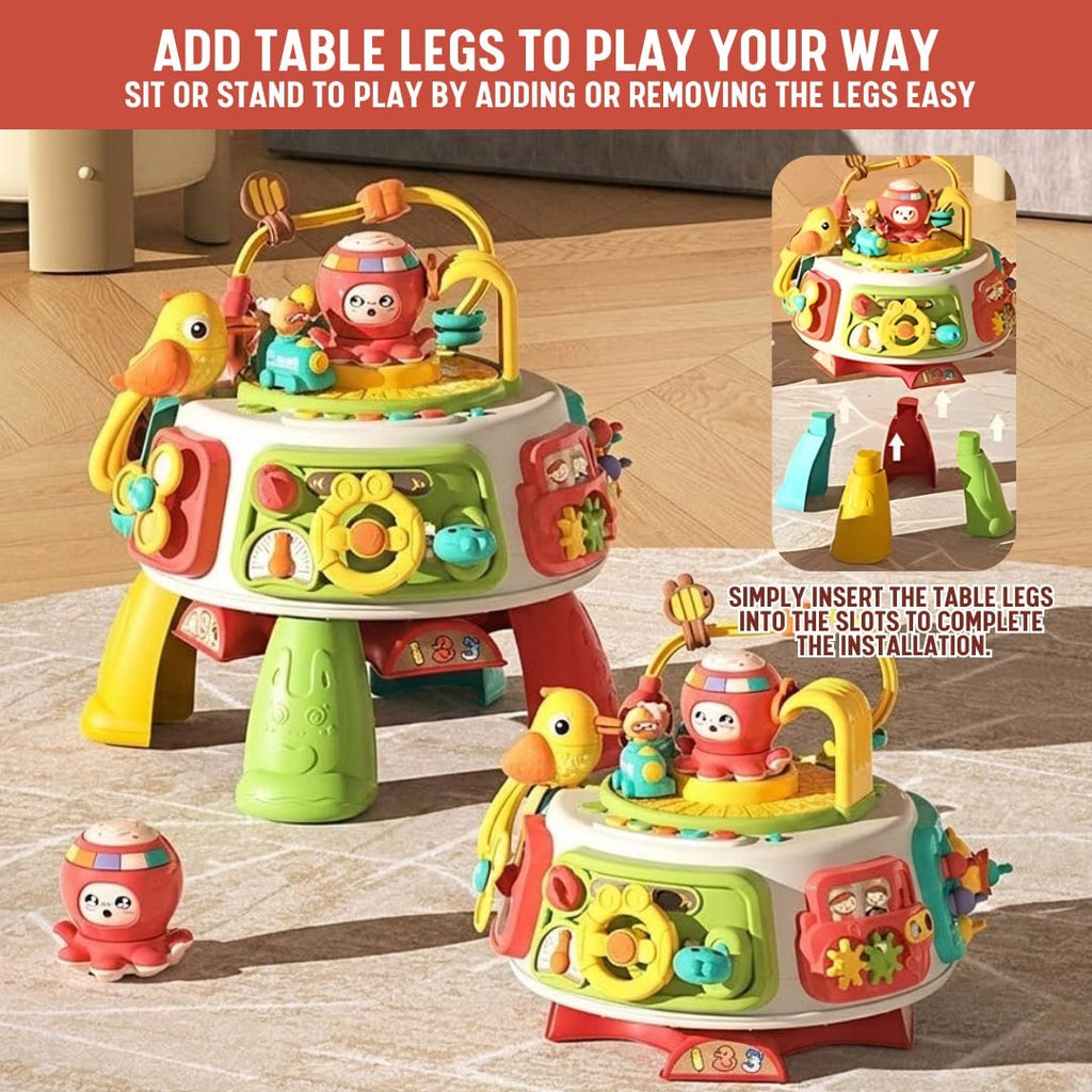 Sobebear Toddlers Puzzle Treasure Chest Game Table