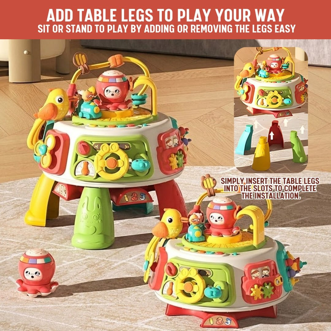 Sobebear Toddlers Puzzle Treasure Chest Game Table