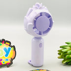 5" Rechargeable Tulip Design Mini Handheld Fan