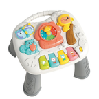 Multi-Functional Baby Musical Learning Activity Table - Gray