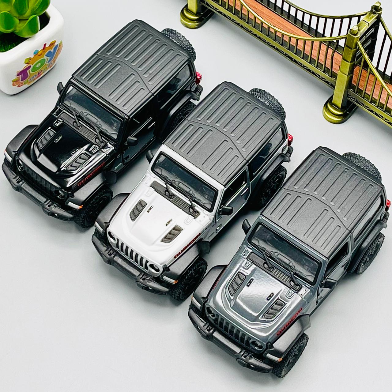 Kinsmart Rubicon Wrangler Jeep - Hard Top