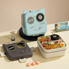 Cat Eye Stainless Steel Lunch Box