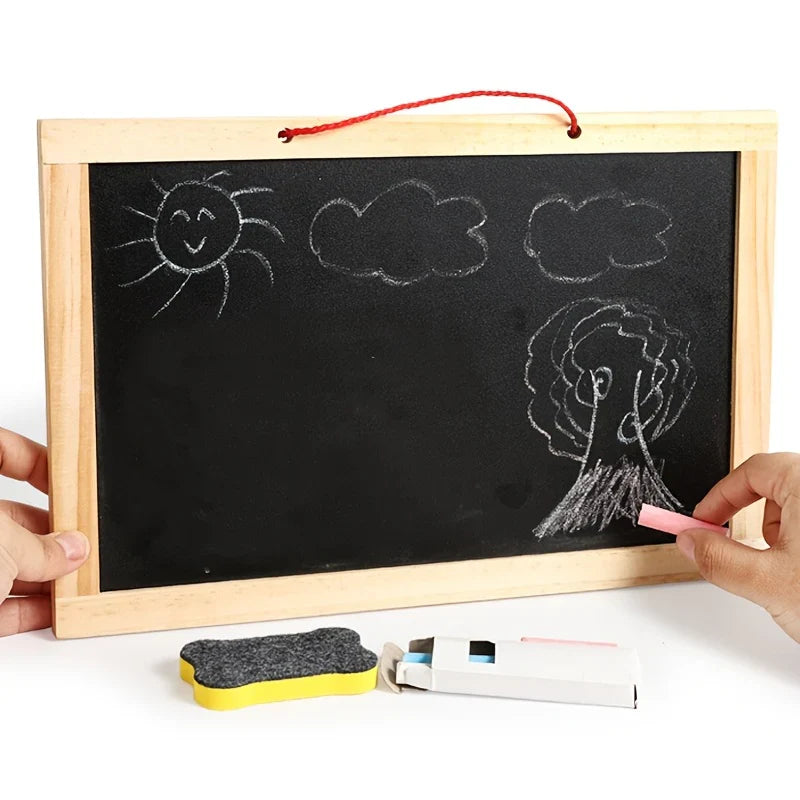 Wooden Multi-functional Bear Changing Clothes & Drawing Board