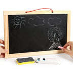 Wooden Multi-functional Bear Changing Clothes & Drawing Board