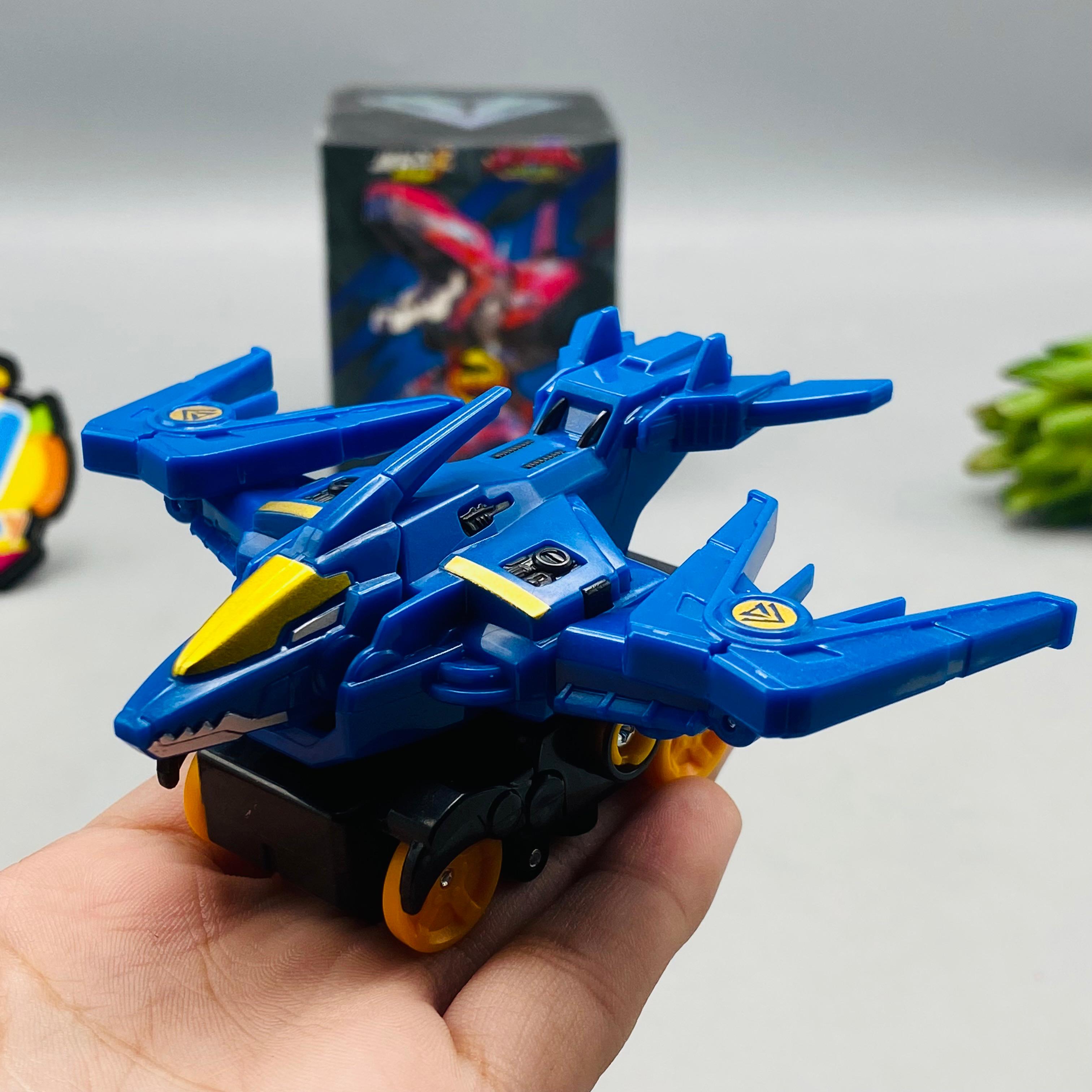 Mini Kids 2in1 Deformation Dino Vehicle