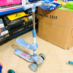 Height Adjustable Kids Scooter Sky Blue - Major Fault