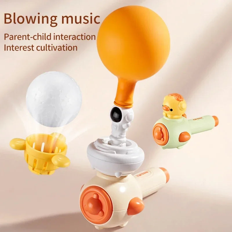 3in1 Kids Multi-functional Balloon Blowing Toy