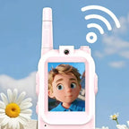 2Pcs Rechargeable Kids Video Walkie Talkie