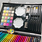 145Pcs Premium Kuromi Themed Kids Painting Kit Briefcase