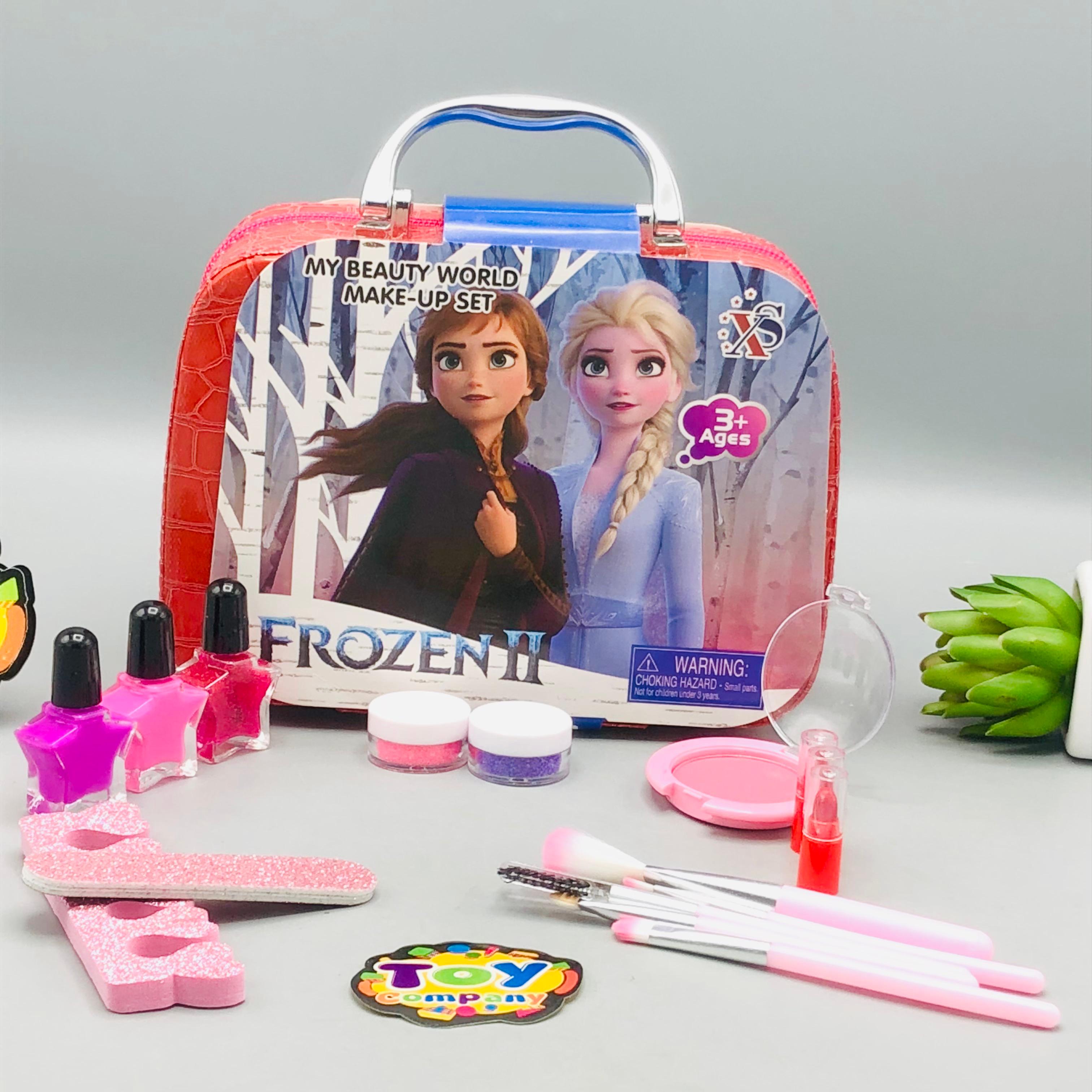 15Pcs Frozen Realistic Makeup Bag