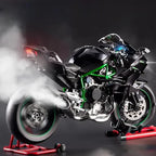 1:6 Diecast Kawasaki Ninja H2R Bootable Spray Bike