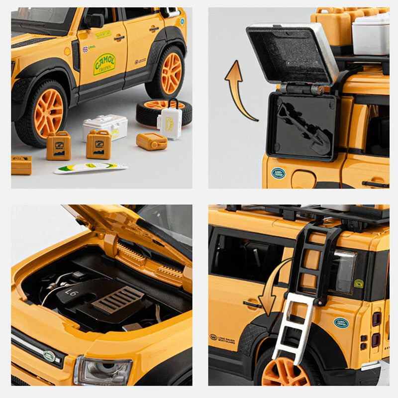 1:24 Diecast Land Rover Defender Modified Model