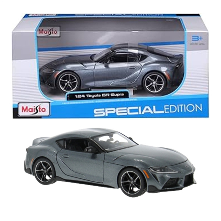 Maisto 1:24 Toyota GR Supra Model - Gray